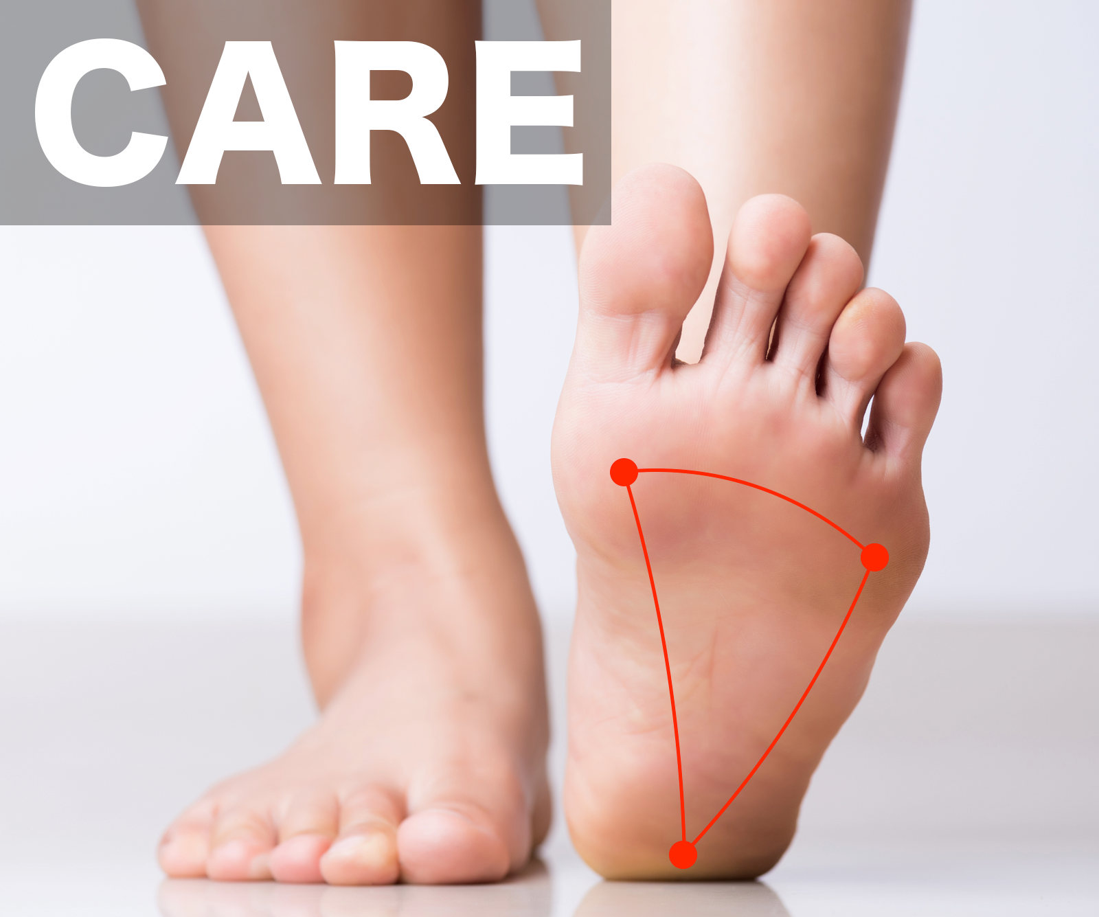 足元から体を整える効果